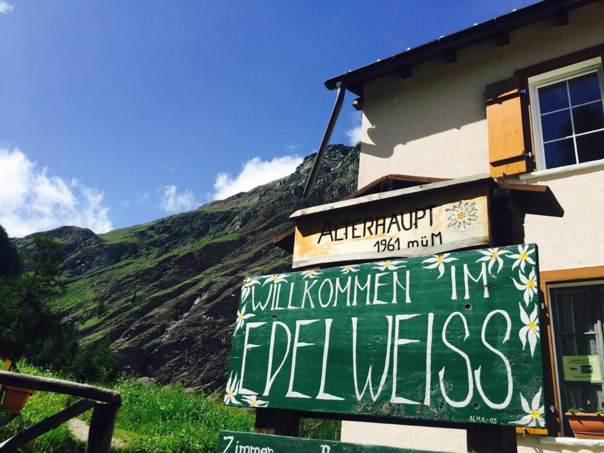 Edelweiss Mountain Guest House - 1 Hour Hike Up From Zermatt Station - On Hiking Trail - No Transport Exteriér fotografie